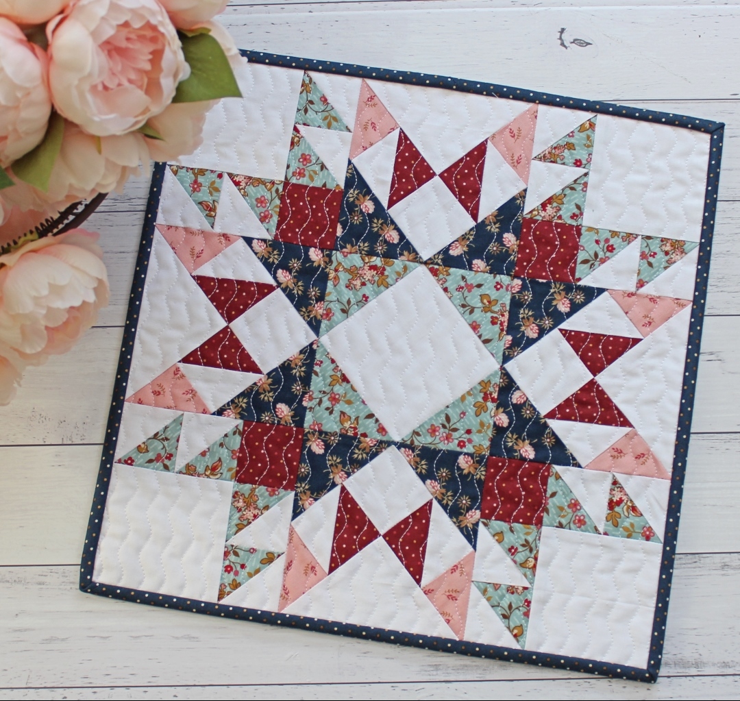 Mary Mini Quilt PDF Pattern Threadbare Creations