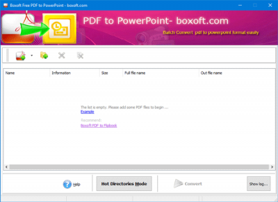 Gratis software om PDF naar PPT te converteren