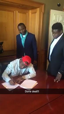 Davido sign with SONY