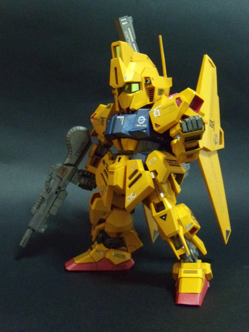 MSN00100 Hyaku Shiki SD Paper Collection Kit Papercraft Gundam
