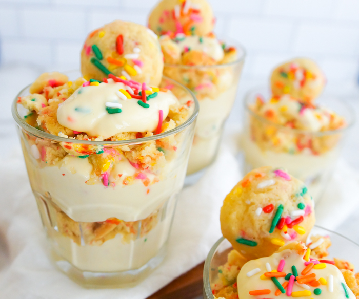 Funfetti Cookie Parfaits