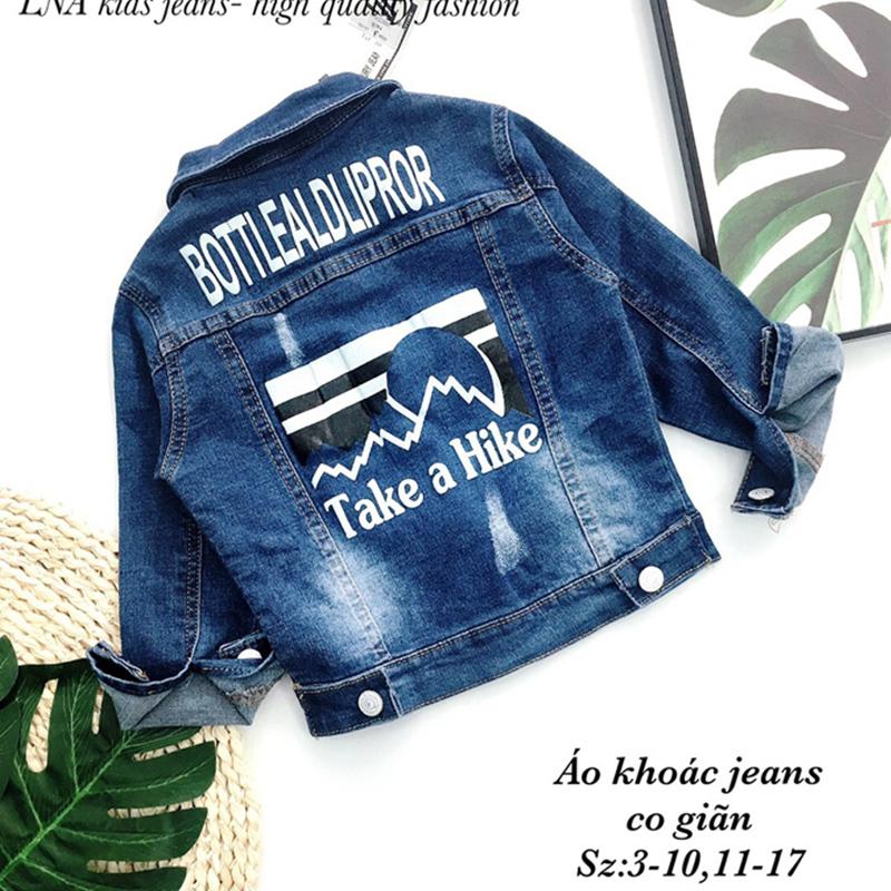 Áo Khoác Jean Bé Trai Bé Gái 159584 4 3 358