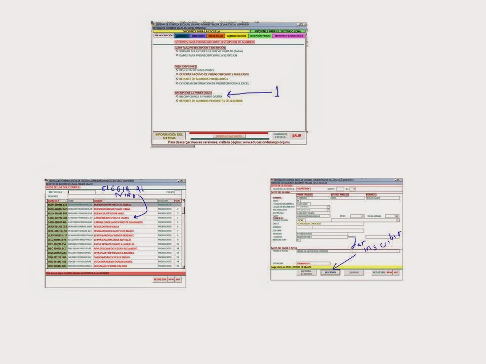 Zona Escolar 80, El Salto, Dgo., Mex.: ACTUALIZACIÓN DEL PROGRAMA