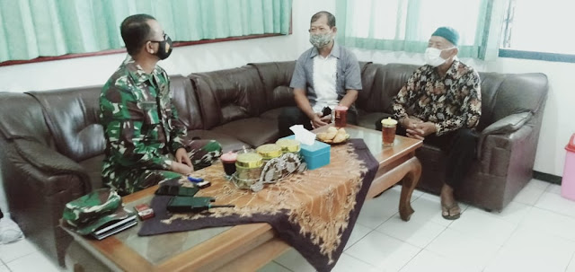 Danramil Gemolong Jalin Kemitraan Dengan Purnawirawan Keluarga Besar TNI (KBT)