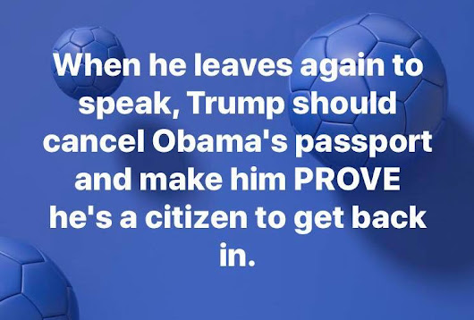 Advice to President Trump