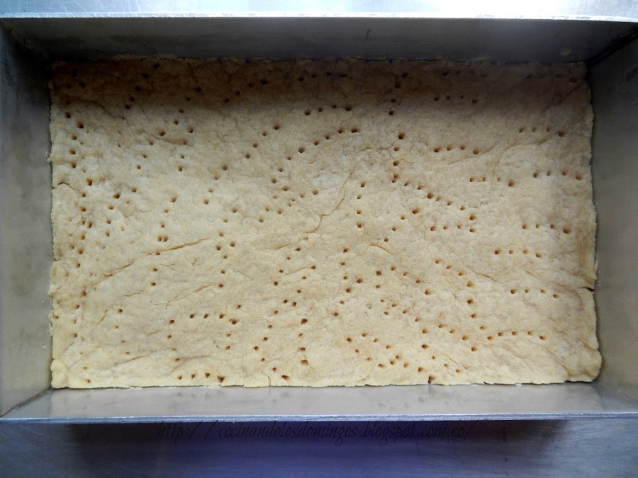 Cuadrados de coco y dulce de leche