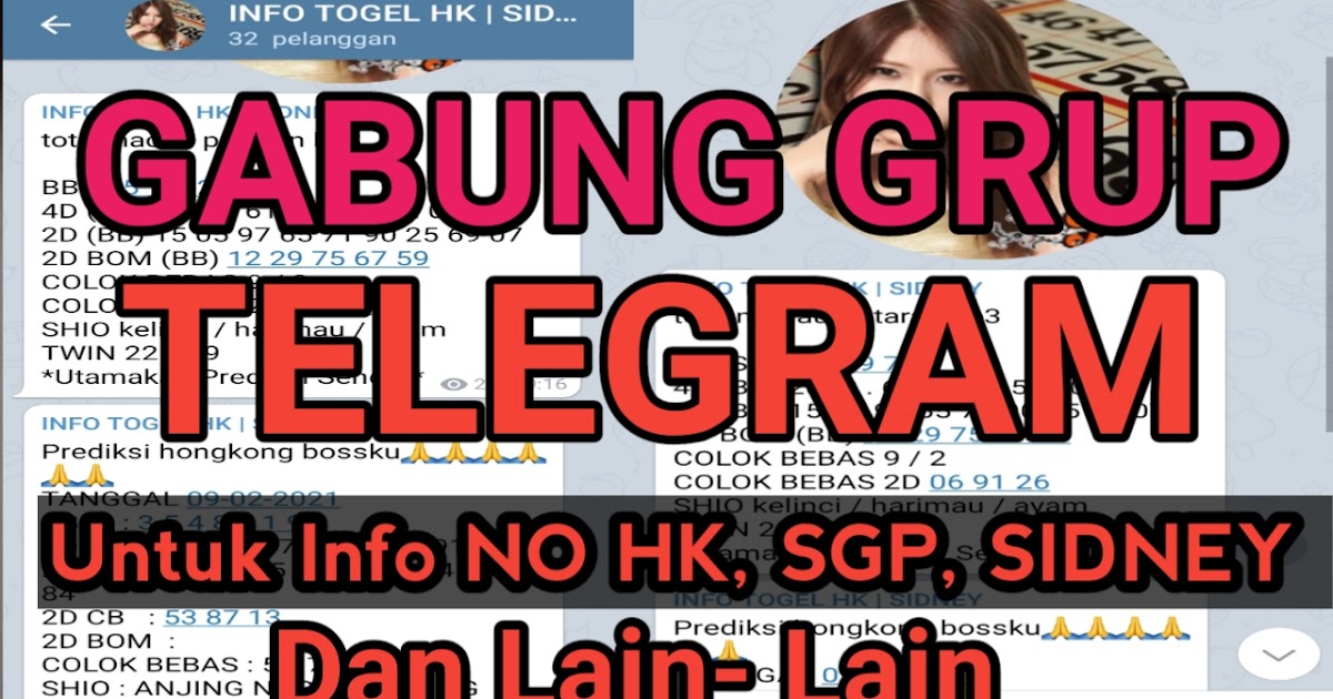 Grup Telegram Info Togel Hk Sidney Sgp Trik Jitu Main Togel Grup Telegram Info Togel Hk Sidney Sgp Trik Jitu Main Togel