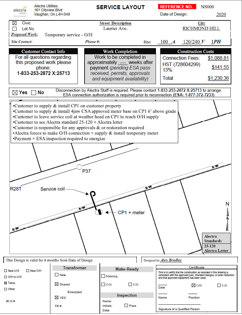 Pole Installation In Toronto Gta And Southern Ontario Need A Temporary Service Pole In Toronto Or Gta 6479338444