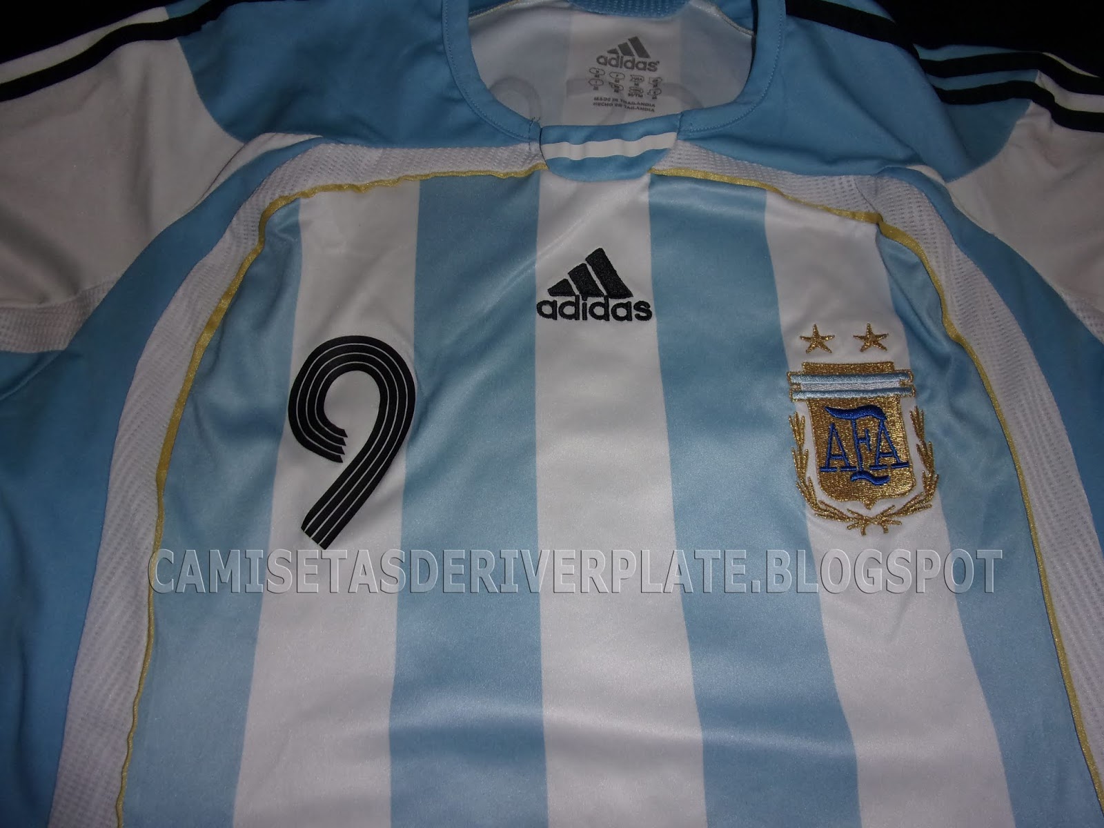 Desafío Puede ser calculado Azul Camisetas de River Plate Instagram COLECCION.MILLONARIA: Camiseta Selección  Argentina 2006/2007 Formotion