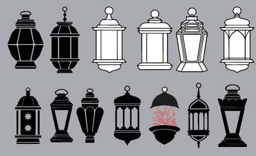 Lantern Vector Balck White Clipart Free Vector Download Lamps Lantern Vector Balck White Clipart Free Vector Download Lamps