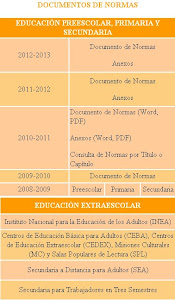 DOCUMENTOS Y NORMAS DE CONTROL ESCOLAR