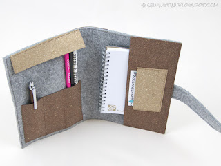 Elly - ein Etui aus Filz und Releda