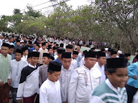 Ribuan Santri Ikuti Khaul Ke 84 KH Mufti Bin Salim