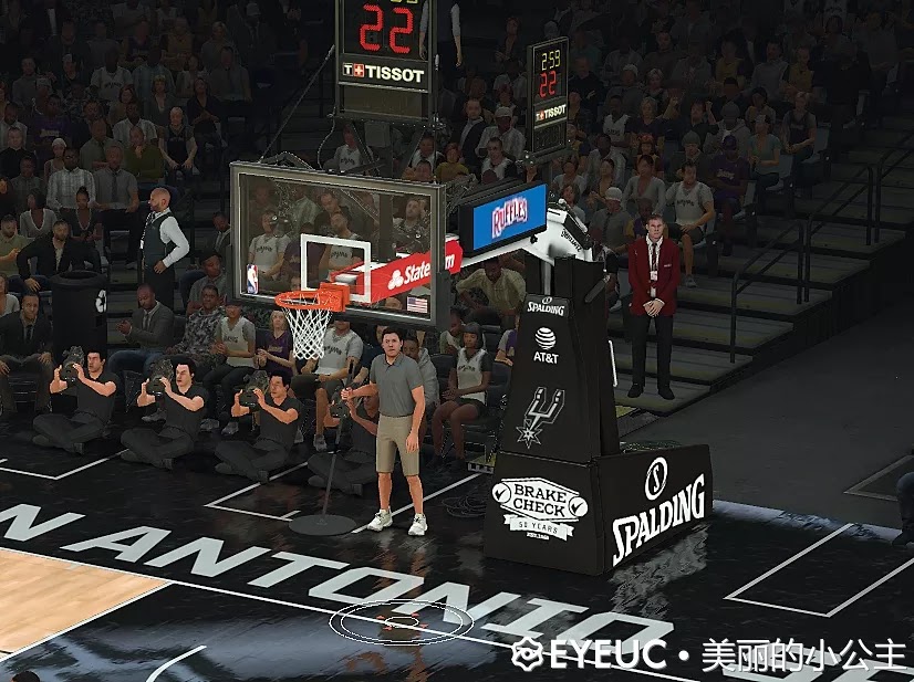 NBA 2K21 San Antonio Spurs Stanchion Update by 美丽的小公主