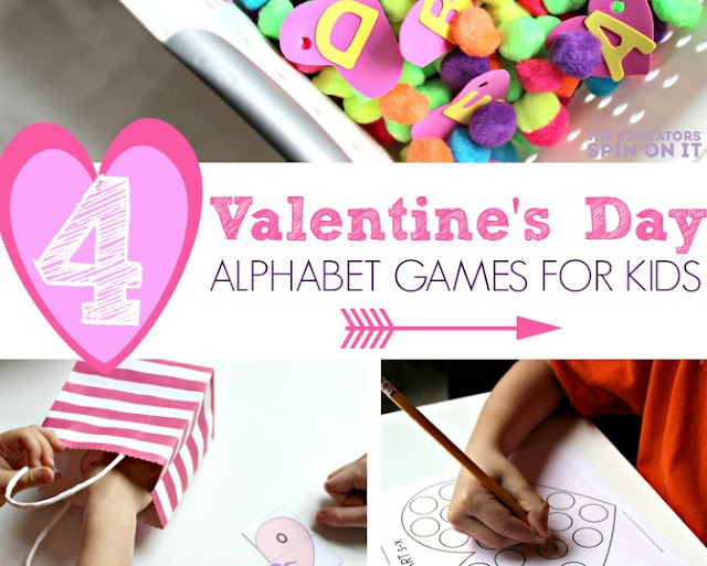 Valentine's Day Alphabet Games