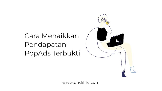Penghasilan iklan Popads