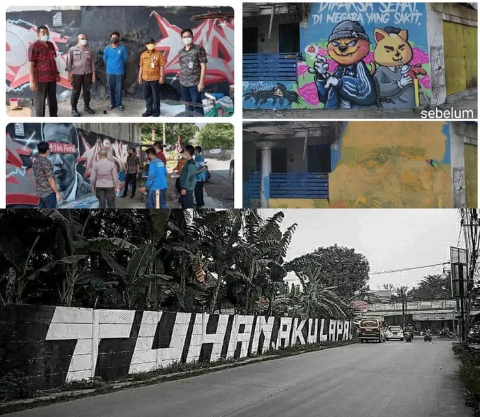 Mural Dipaksa Hapus, Selebaran Kritik Diusut, Seniman: Kita Seperti Hidup di Zaman Orde Baru!