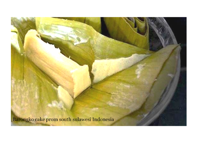 Barongko Cake Is A Typical Indonesian Food From South Sulawesi