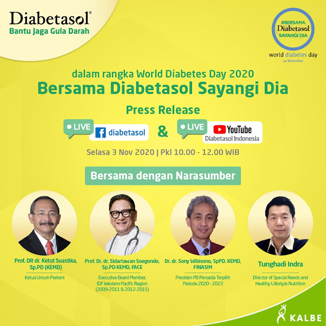Manfaat olahraga bagi diabetes bersama Diabetasol