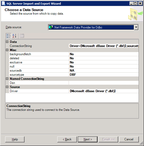 ru-developer: Импорт dbf в SQL Server