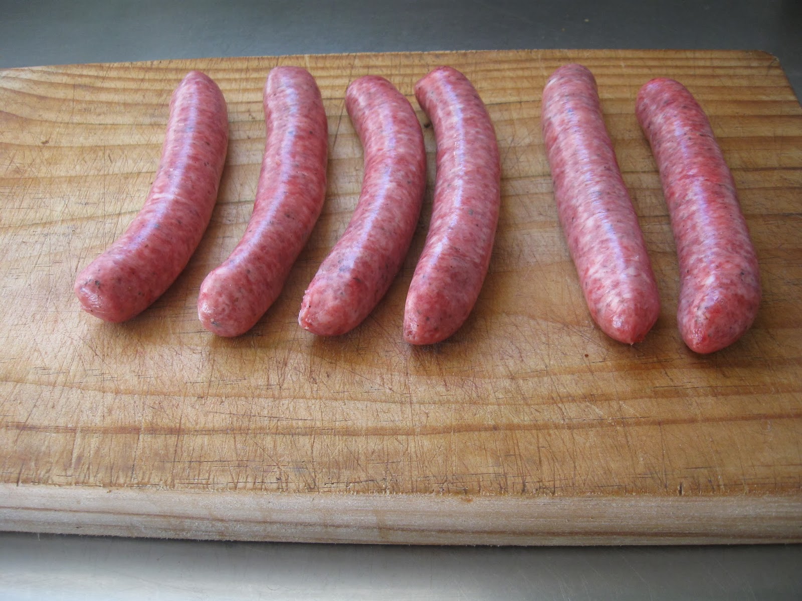 Don's Sausage Blog Champagne, Veal and Truffle Sausages