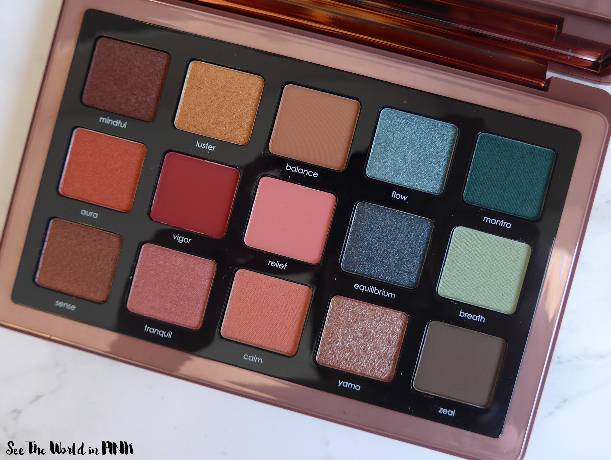 Natasha Denona Zendo Eyeshadow Palette Swatches, 3 Makeup Looks and Thoughts See the World