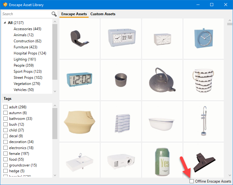 BIM Chapters Enscape Offline Content