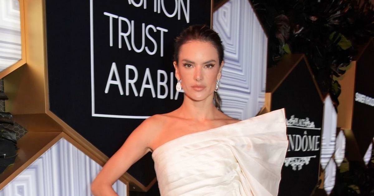 Alessandra Ambrosio at Fashion Trust Arabia Prize Awards Ceremony