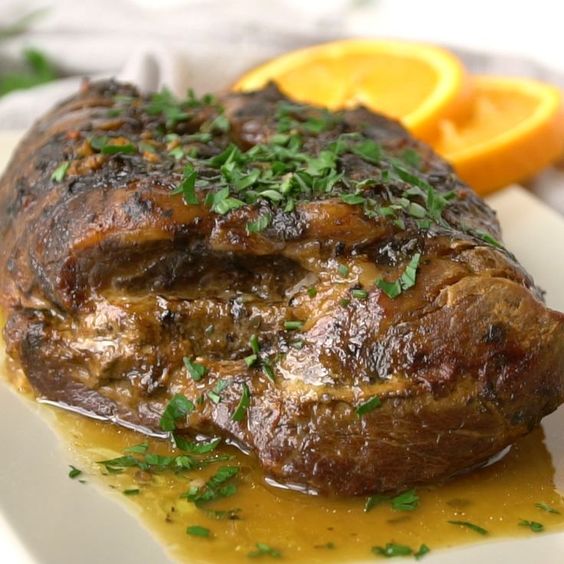 Slow Cooker Cuban Mojo Pork HEALTHY HERBAL EATING