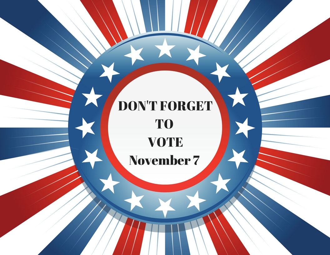 UVA Finance Mark your calendar VOTE on November 7!