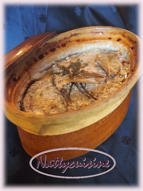 Nattycuisine Pâté de lapin de ma grand mère