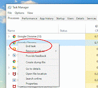 task manager process tab