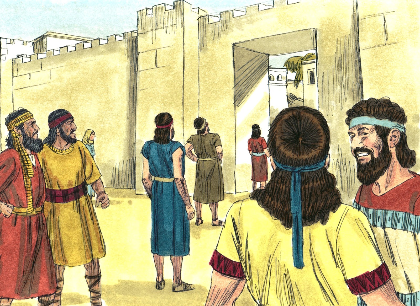 Bible Fun For Kids Nehemiah Rebuilds the Walls of Jerusalem