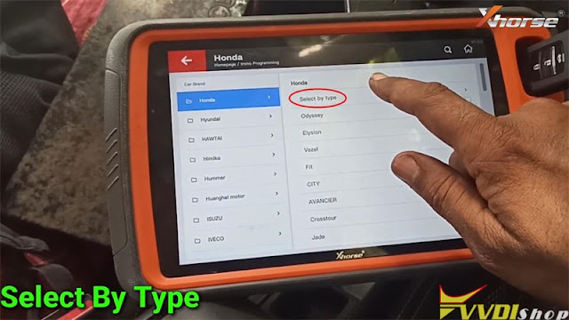 Honda WR-V ID47 Key with Xhorse Key Tool Plus 5