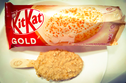Eat To Live) Or (Live To Eat): Kitkat Gold Ice Cream