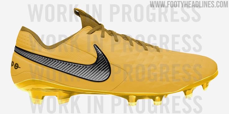 nike gold and black football boots