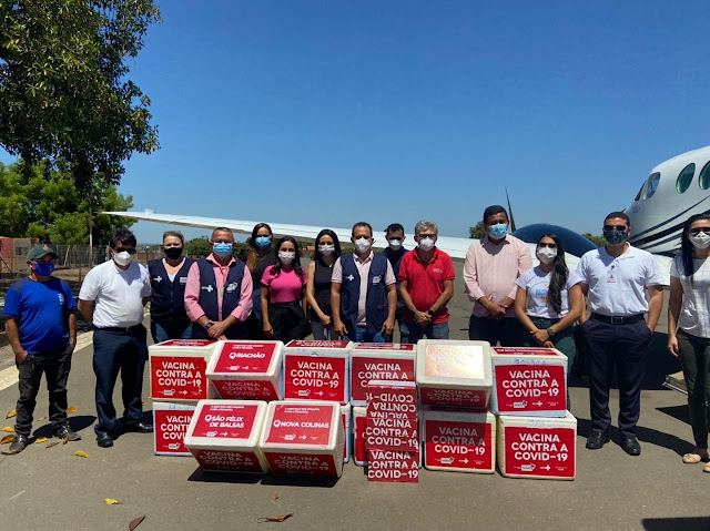 Governo distribui vacinas para nove regiões de saúde do Maranhão