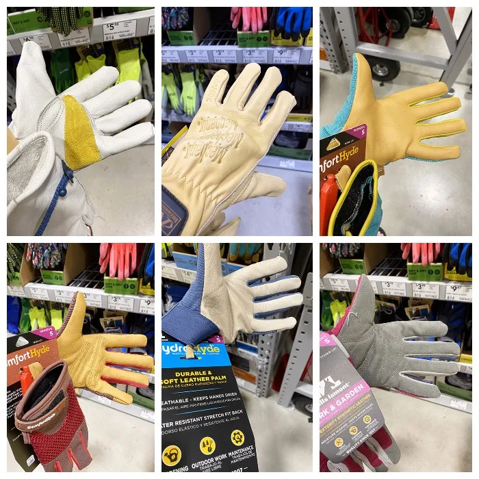 work gloves at Lowes