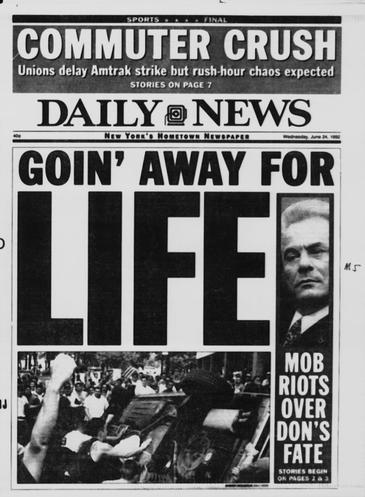 RETRO KIMMER'S BLOG JOHN GOTTI THE TEFLON DON SENTENCED