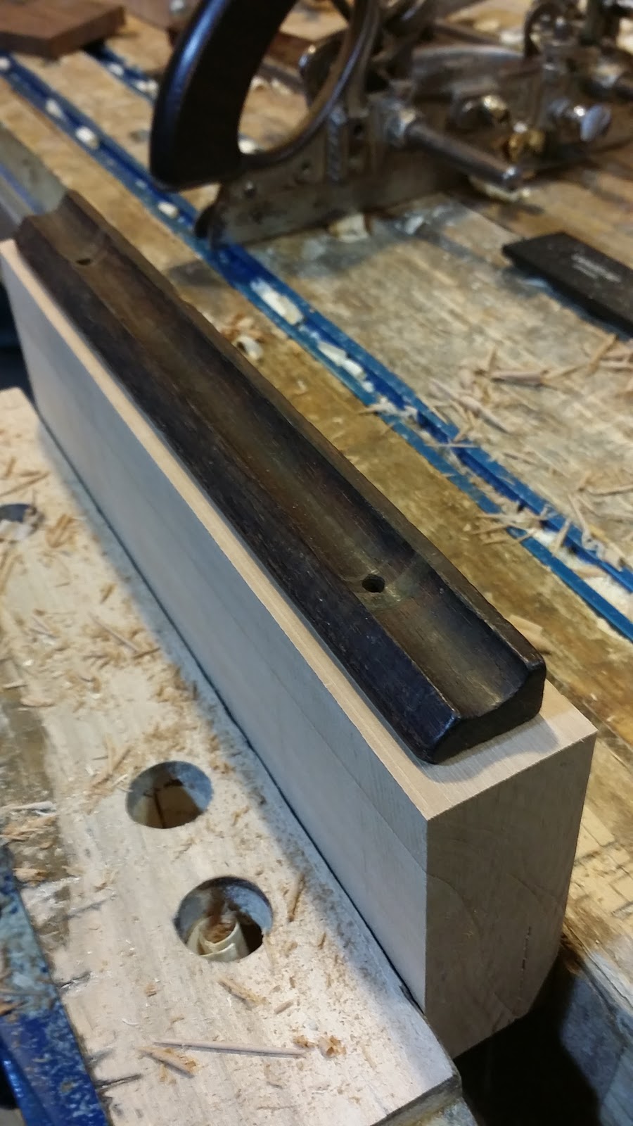 Modified Fence For The Stanley 55 Plane