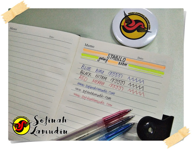 Koleksi Alat Tulis | Ball Pen Untuk Menulis Nota Atau Mencatat | Review dan Kelebihan Ball Point Pen Mengikut Jenama Alat Tulis Koleksi Alat Tulis | Ball Pen Untuk Menulis Nota Atau Mencatat | Review dan Kelebihan Ball Point Pen Mengikut Jenama Alat Tulis - Stabilo Galaxy 818 Medium Ball Point Pen