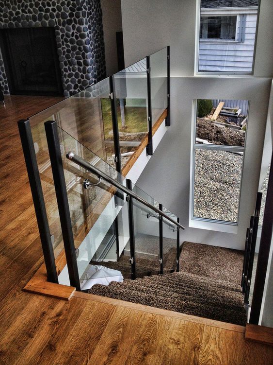 252 Ideas de escaleras modernas para el interior de la casa