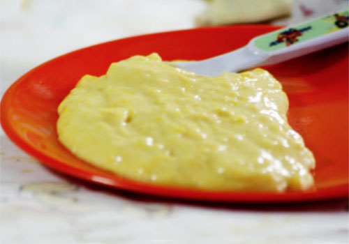 Flan de zapallo para niños