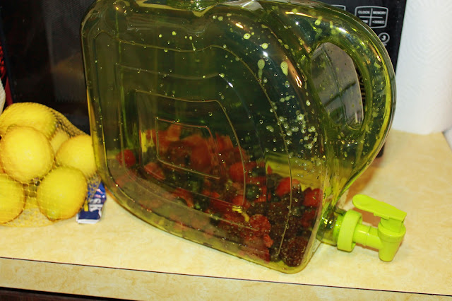 Very Berry Lemon Water