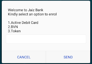 new jaiz bank code