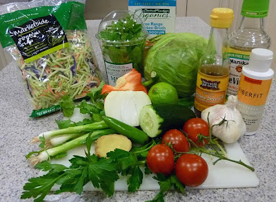 Asian Broccoli Slaw Ingredients