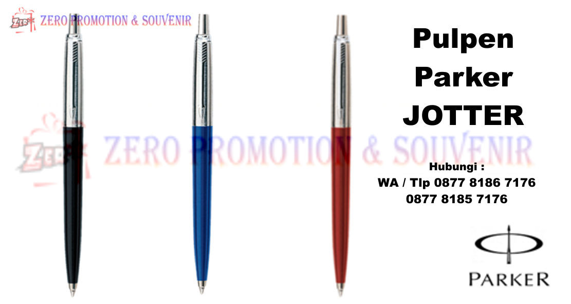 Souvenir Pen Parker Jotter Grafir Custom zeropromosi souvenir barang promosi & grosir