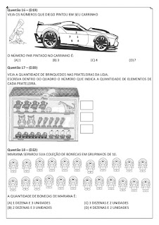 Avaliacao diagnostica matematica 2 ano