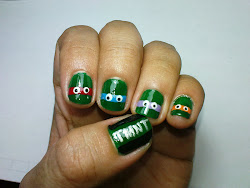 ninja turtles nailart tutorials mutant teenage turtle nail