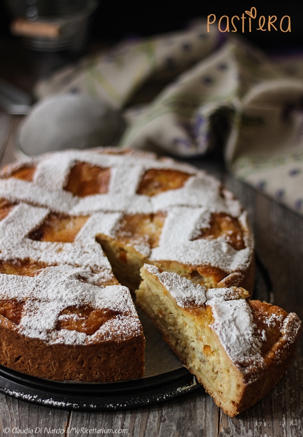 Pastiera con frolla all'olio